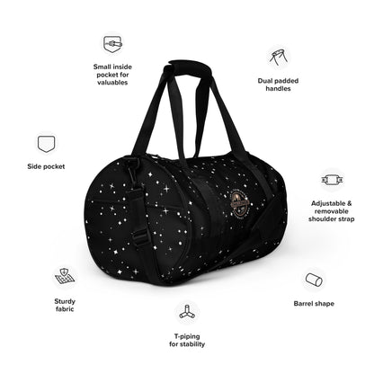 All-over print gym bag